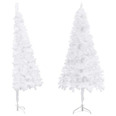 vidaXL Kunstkerstboom hoek 180 cm PVC wit product