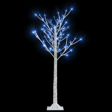 vidaXL Kerstboom wilg met 120 blauwe LED's binnen en buiten 1,2 m product