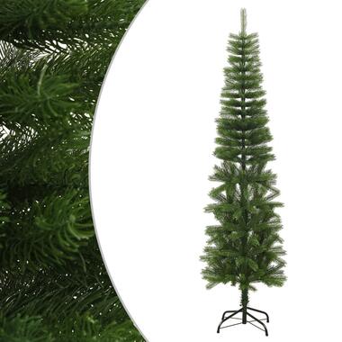 vidaXL Kunstkerstboom met standaard smal 210 cm PE product