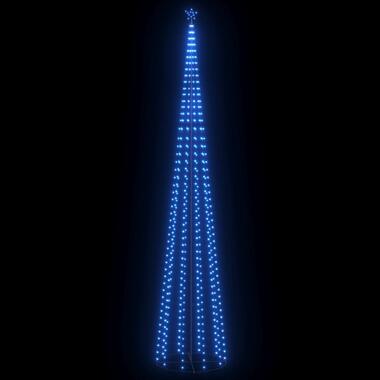 vidaXL Kegelkerstboom 752 blauwe LED's 160x500 cm product
