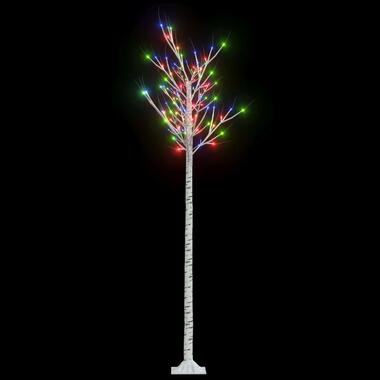 vidaXL Kerstboom wilg 200 meerkleurige LED's binnen en buiten 2,2 m product