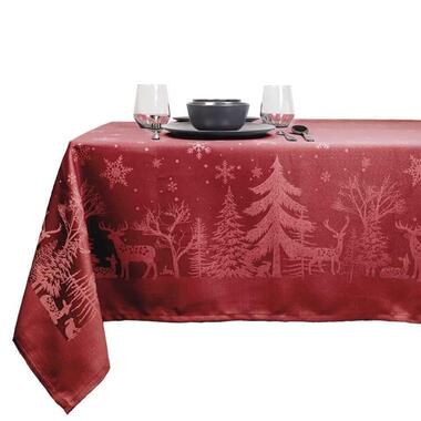 Unique Living - Tafelkleed Rody - 150x250cm - Red product