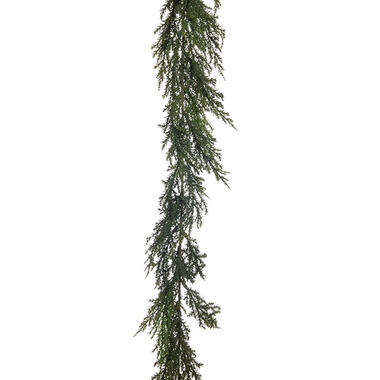 Louis Maes kunstplant takken slinger Cipres - groen - 180 cm product