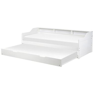 EDERN - Onderschuifbed - Wit - 90 x 200 cm - Hout product