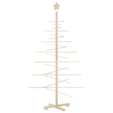 vidaXL Kerstdecoratie kerstboom 150 cm massief grenenhout product