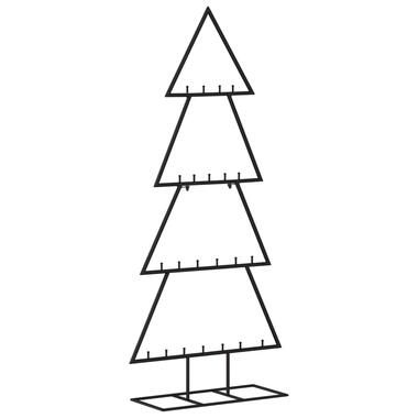 vidaXL Kerstdecoratie kerstboom 125 cm metaal zwart product