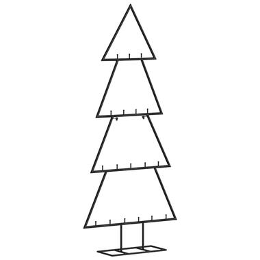 vidaXL Kerstdecoratie kerstboom 90 cm metaal zwart product