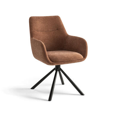 Furnihaus Draaibare - Eetkamerstoelen met armleuning set van 4 - Olivia - product