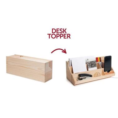 Rackpack Desk Topper - Wijn box en Bureau-organizer product