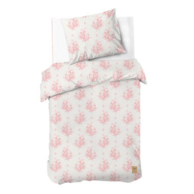 Dindi Home - Dekbedovertrek La Vie en Rose - 140x220 cm - Roze product