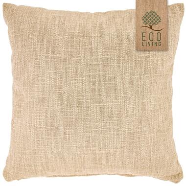 Unique Living - Kussen Liza ECO - 45x45cm - Latte product