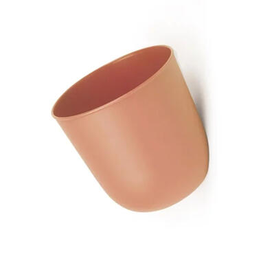 QUVIO Wand bloempot - Kunststof - Terracotta product