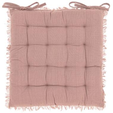 Unique Living - Kussen Blanes - 40x40cm - Old Pink product
