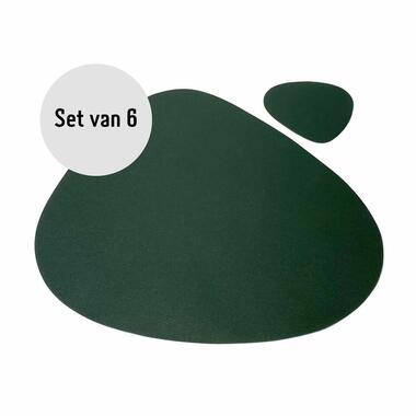 Krumble Placemat set design - 6 stuks - Groen product