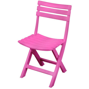 Sunnydays Klapstoel voor buiten/binnen - roze - 41 x 79 cm product