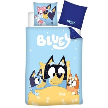 Bluey Dekbedovertrek Goodnight - Eenpersoons - 140 x 200 cm - Katoen product