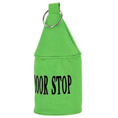 Esschert deurstopper Neon - 2,5 kg - canvas - groen - 13 x 13 x 28.5cm product