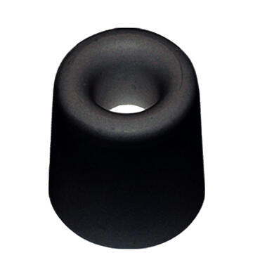 QlinQ Deurbuffer - deurstopper - zwart - rubber - 50 x 35 mm product