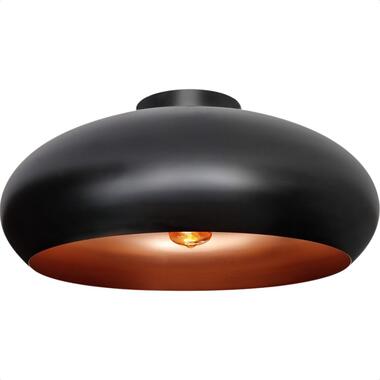 Goliving Plafondlamp - Plafonnière - Ø 40 cm - E27 - Zwart/Brons product