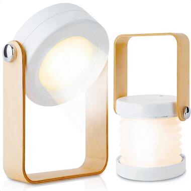 Goliving Multifunctionele lamp - Bureaulamp - 4-in-1 - LED - Wit product