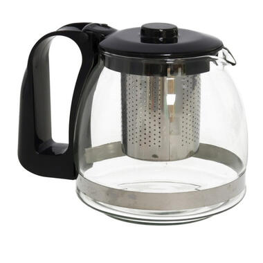 Gerimport Theepot - met infuser filter - glas - 700 ml product