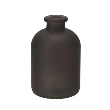 DK Design Bloemenvaas fles model - mat zwart - D11xH17 cm product