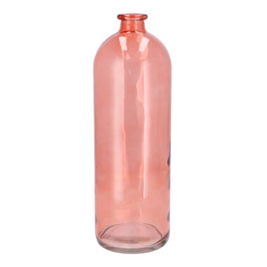 DK Design Bloemenvaas fles model - koraal roze -D14 x H41cm product