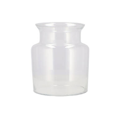 DK Design Vaas - melkbus fles Milky - transparant - D16 x H25 cm product