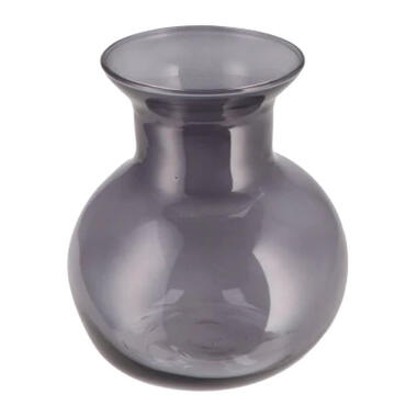 DK Design Bloemenvaas Mira - bol vaas - smoke glas - D20 x H21 cm product