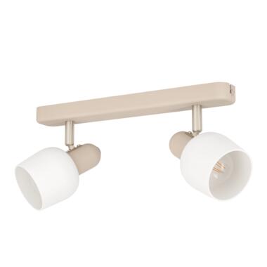 EGLO Corato Spot - E14 - 30 cm - Wit/Beige - Staal/Glas product