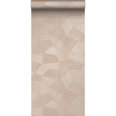 Origin Wallcoverings behang - grafisch 3D motief - zacht roze - 0.53 x 10.05 m product