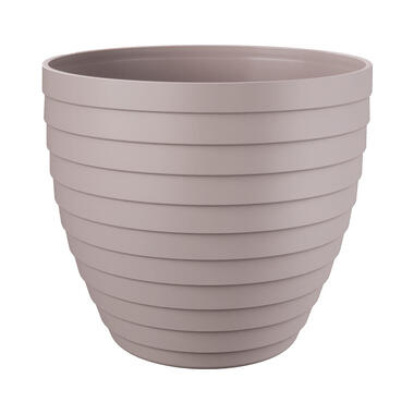 Juypal Hogar Plantenpot - taupe - kunststof - D30xH26,8 cm product