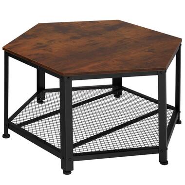 tectake - Salontafel Norwich industrieel dark sidetable bijzettafel - 404225 product