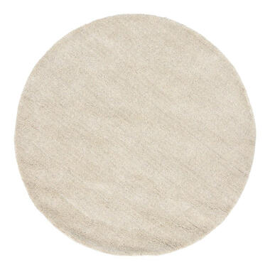 Interieur05 rond berber vloerkleed Nador lichtgrijs - 120 x 120 cm product