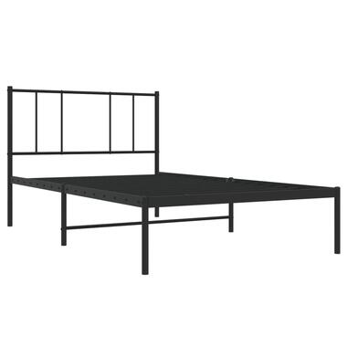 vidaXL - Bedframe - Zwart - Staal - 80 x 200 cm product