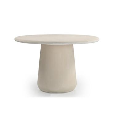 Eetkamertafel Rond Beige - Hout - 150cm - Tafel Romy product