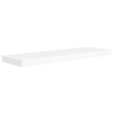 vidaXL - Wandschap - Wit - MDF - 80 x 23.5 x 3.8 cm product