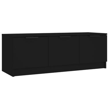 vidaXL Tv-meubel 102x35x36,5 cm bewerkt hout zwart product