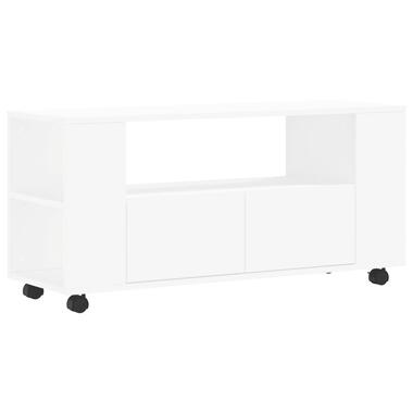 vidaXL Tv-meubel 102x34,5x43 cm bewerkt hout wit product