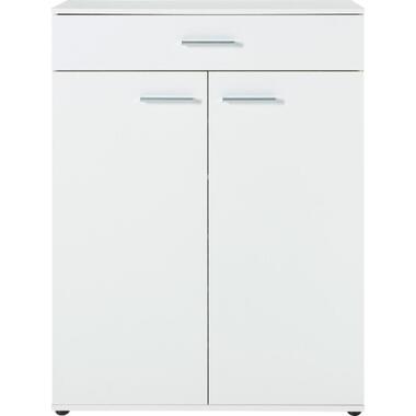 Schoenenkast Seb 89cm met opberglade - wit product