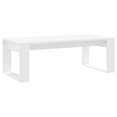 vidaXL Salontafel 102x50x35 cm bewerkt hout wit product