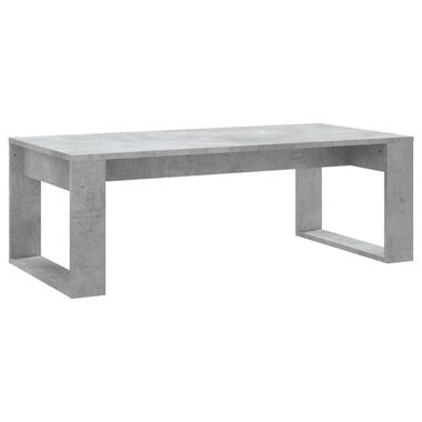 vidaXL Salontafel 102x50x35 cm bewerkt hout betongrijs product