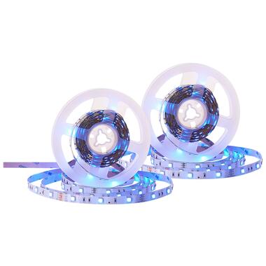 LED - LED-strips set van 2- Wit/Meerkleurig - 500 cm - PCB product