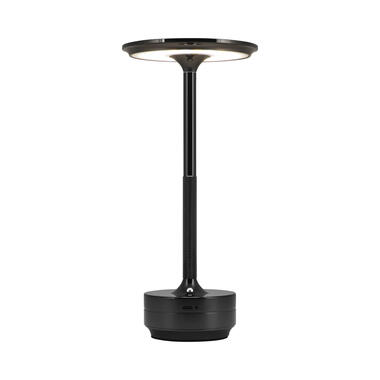 Goliving Tafellamp Op Accu - Oplaadbaar en Dimbaar - Hoogte 27 cm - Zwart product
