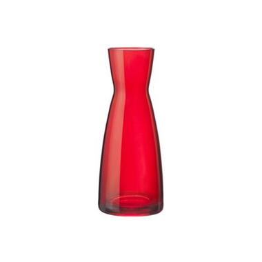 Trendoz Karaf - rood - glas - 20,5 cm product
