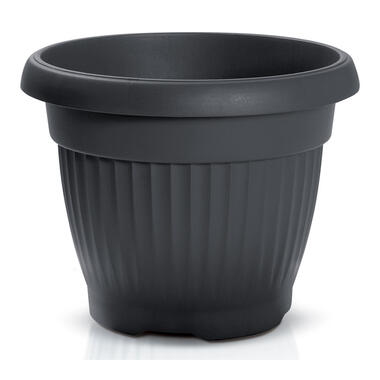 Prosperplast Plantenpot Roma Garden - kunststof - antraciet - 45 cm product