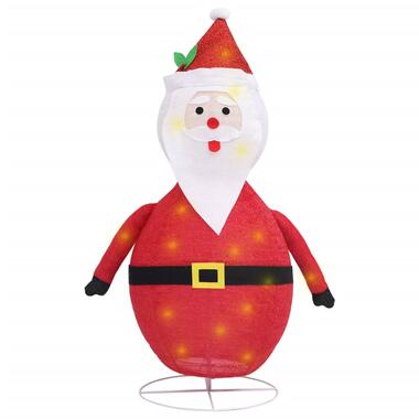 vidaXL Kerstman decoratief LED 60 cm luxe stof product