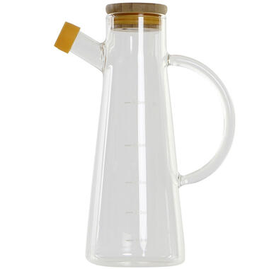 Items Olie fles - met schenktuit - glas - Mrs. Always Right - 500 ml product