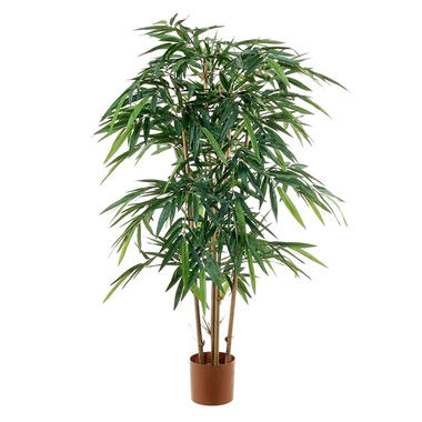 Louis Maes Bamboe kunstplant - 150cm - kunststof - tropische boom product