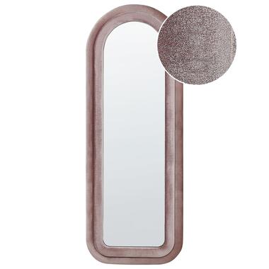 CULAN - Wandspiegel - Roze - Fluweel product
